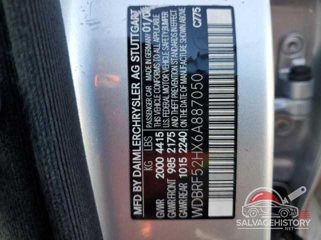 WDBRF52HX6A887050 2006 MERCEDES-BENZ C-CLASS photo no. 12