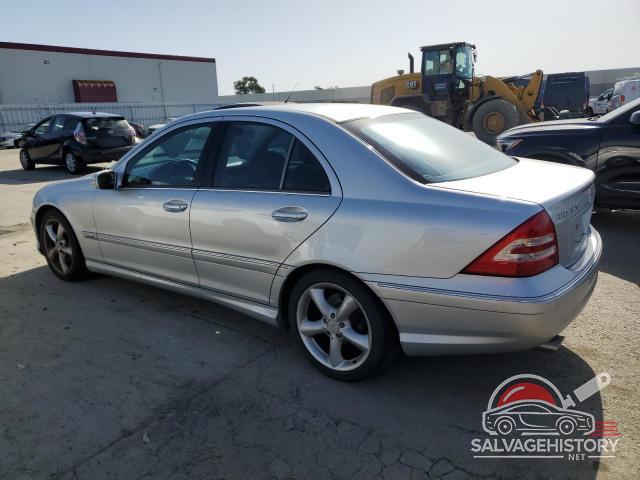 WDBRF52HX6A887050 2006 MERCEDES-BENZ C-CLASS photo no. 2
