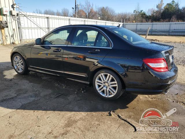 WDDGF54X79R080672 2009 MERCEDES-BENZ C-CLASS photo no. 2