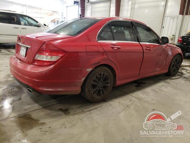 WDDGF81X09F217460 2009 MERCEDES-BENZ C-CLASS photo no. 3