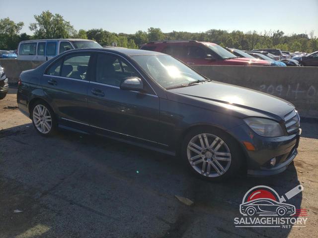 WDDGF81X79R070519 2009 MERCEDES-BENZ C-CLASS photo no. 4