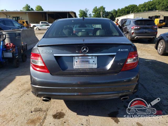 WDDGF81X79R070519 2009 MERCEDES-BENZ C-CLASS photo no. 6