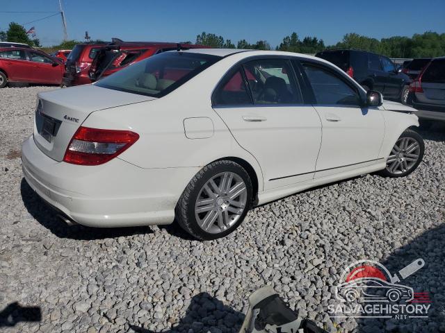 WDDGF81X89R060467 2009 MERCEDES-BENZ C-CLASS photo no. 3