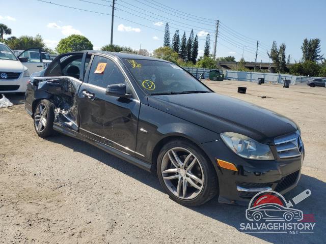 WDDGF4HB8CR209020 2012 MERCEDES-BENZ C-CLASS photo no. 4