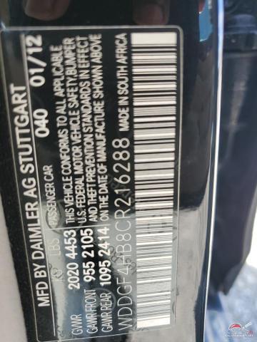 WDDGF4HB8CR216288 2012 MERCEDES-BENZ C-CLASS photo no. 12
