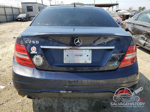 WDDGF4HB4DR268454 2013 MERCEDES-BENZ C-CLASS photo no. 6