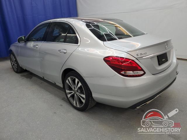 WDDWF4KB5JR419057 2018 MERCEDES-BENZ C-CLASS photo no. 2