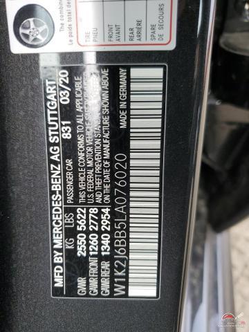 W1K2J6BB5LA076020 2020 MERCEDES-BENZ CLC-CLASS photo no. 12