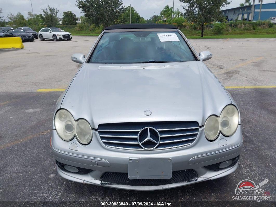 WDBTK75J05F129344 2005 MERCEDES-BENZ CLK 500 photo no. 6