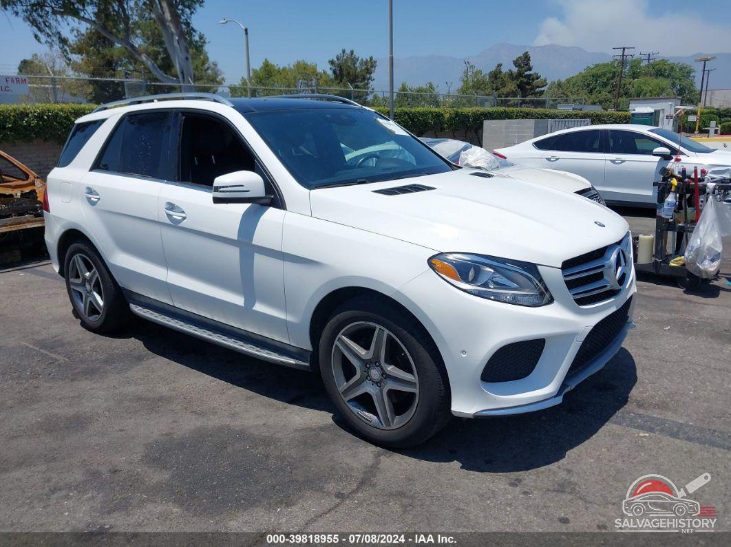 4JGDA5HB2GA806696 2016 MERCEDES-BENZ GLE 350 photo no. 3