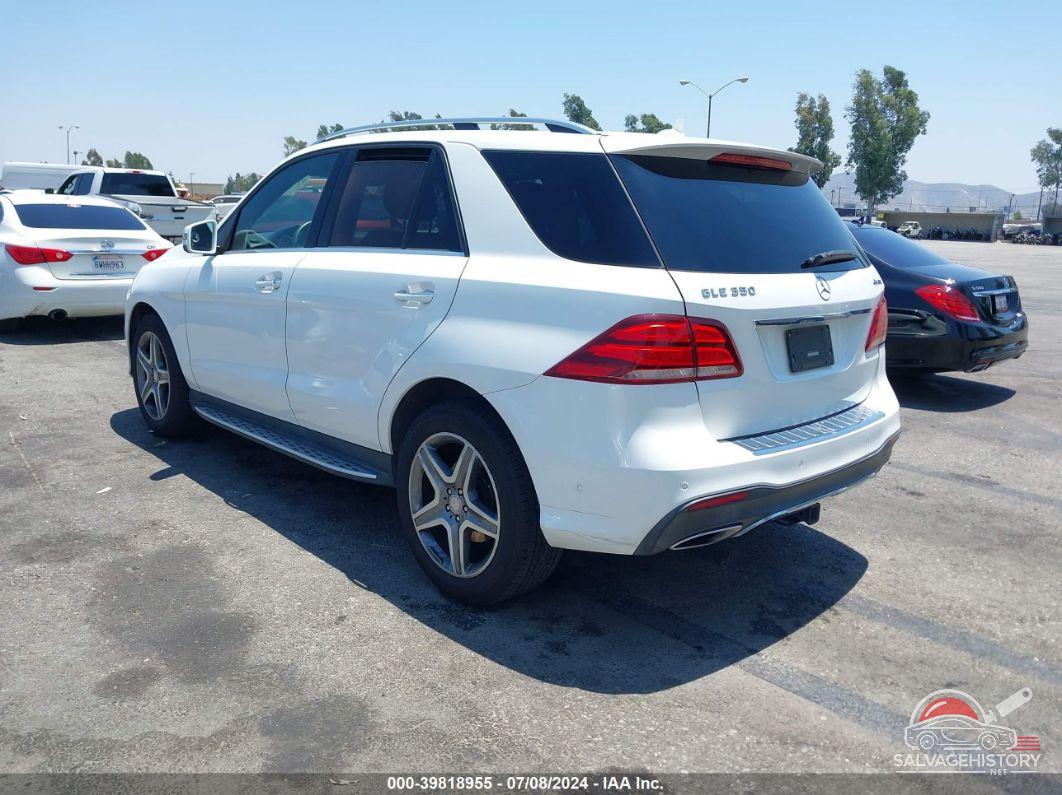 4JGDA5HB2GA806696 2016 MERCEDES-BENZ GLE 350 photo no. 3