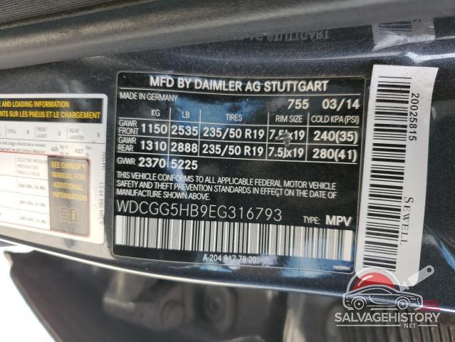 WDCGG5HB9EG316793 2014 MERCEDES-BENZ GLK-CLASS photo no. 14