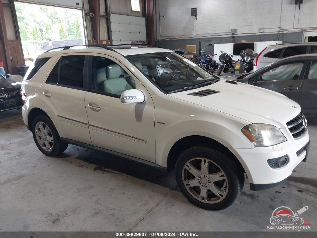 4JGBB86EX8A346062 2008 MERCEDES-BENZ ML photo no. 1