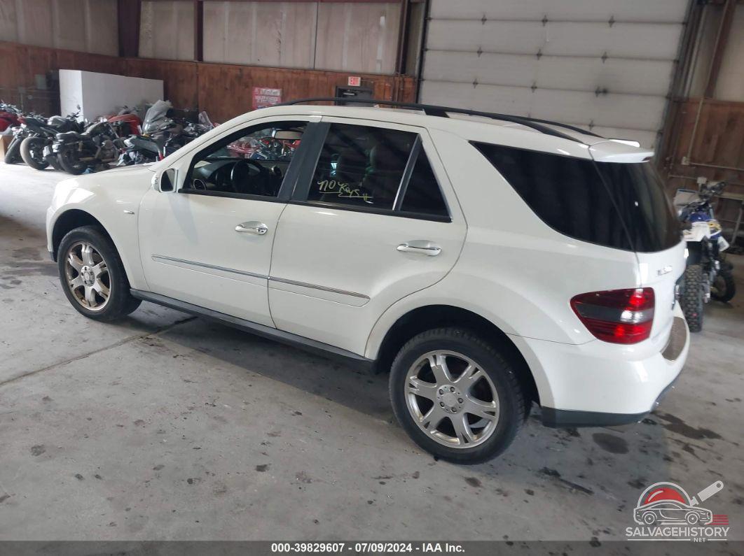 4JGBB86EX8A346062 2008 MERCEDES-BENZ ML photo no. 3