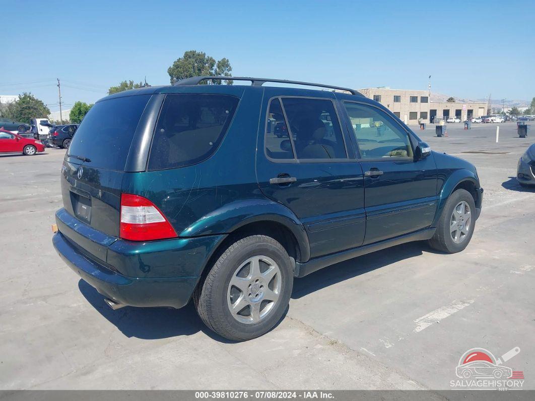 4JGAB54E52A309943 2002 MERCEDES-BENZ ML 320 photo no. 4