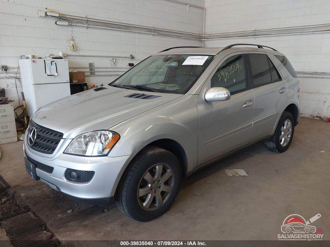 4JGBB86E76A074857 2006 MERCEDES-BENZ ML 350 photo no. 2