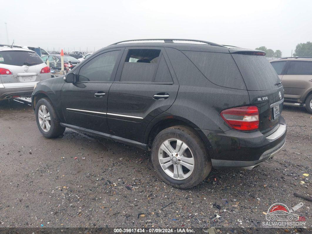 4JGBB86E18A361176 2008 MERCEDES-BENZ ML 350 photo no. 3