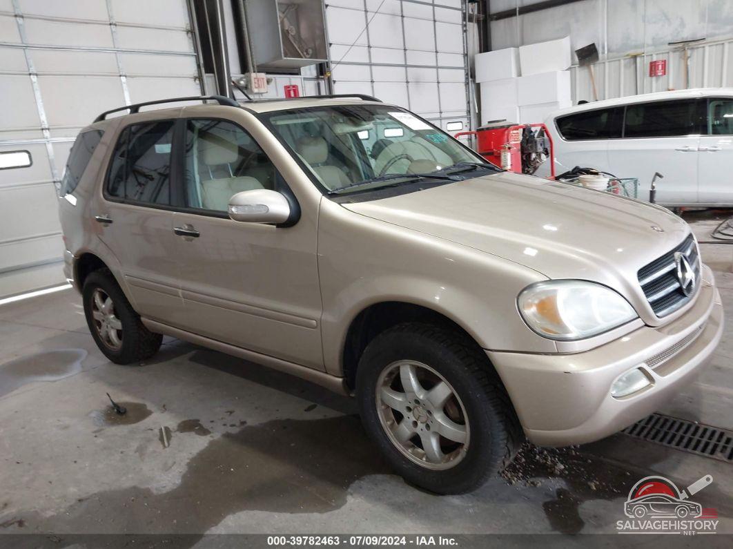 4JGAB75E55A529632 2005 MERCEDES-BENZ ML 500 photo no. 1