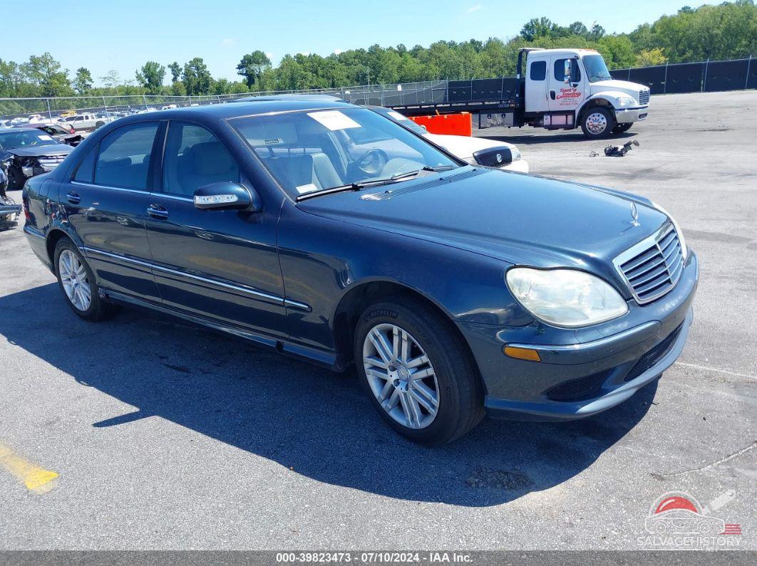 WDBNG70J53A371297 2003 MERCEDES-BENZ S photo no. 1