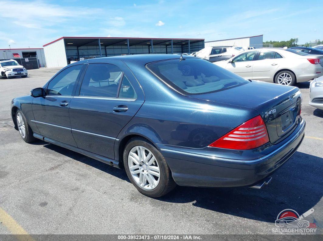WDBNG70J53A371297 2003 MERCEDES-BENZ S photo no. 3
