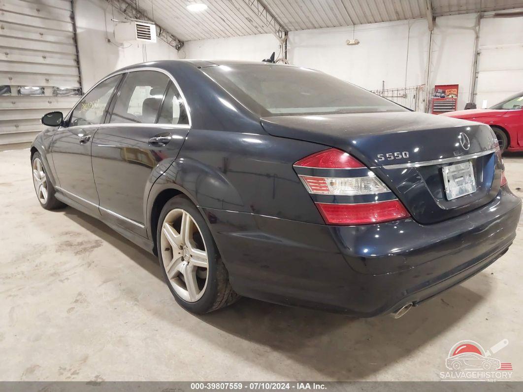 WDDNG86X67A139810 2007 MERCEDES-BENZ S 550 photo no. 3