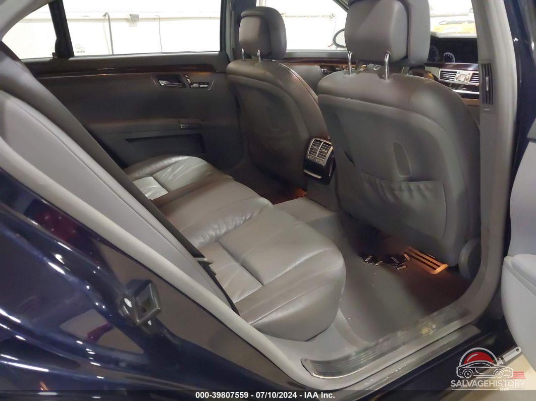 WDDNG86X67A139810 2007 MERCEDES-BENZ S 550 photo no. 8