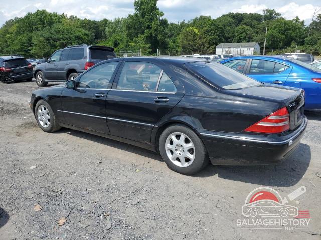 WDBNG70JX1A148203 2001 MERCEDES-BENZ S-CLASS photo no. 2