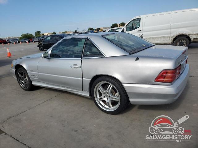 WDBFA68F92F202496 2002 MERCEDES-BENZ SL-CLASS photo no. 2