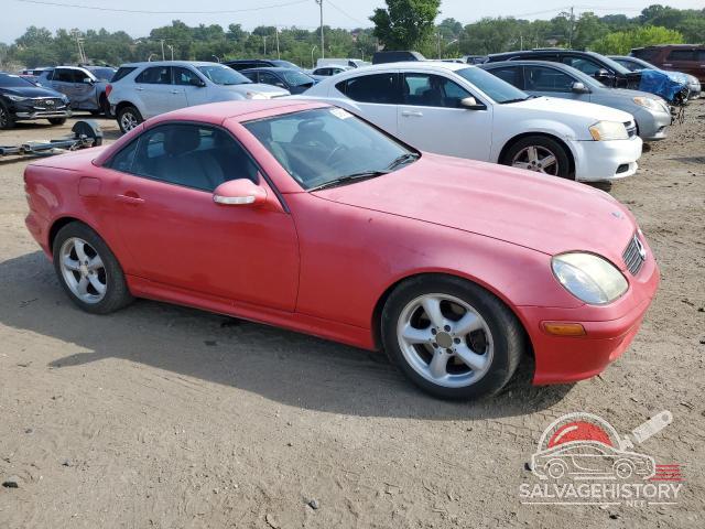 WDBKK65FX1F233027 2001 MERCEDES-BENZ SLK-CLASS photo no. 4