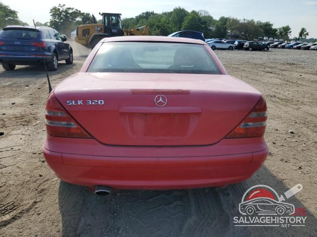 WDBKK65FX1F233027 2001 MERCEDES-BENZ SLK-CLASS photo no. 6