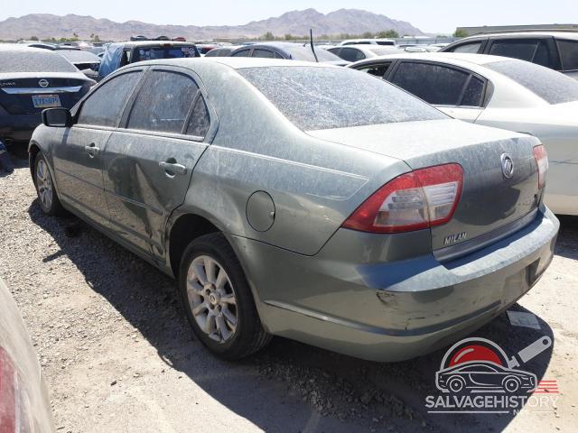 3MEHM07Z96R612376 2006 MERCURY MILAN photo no. 2