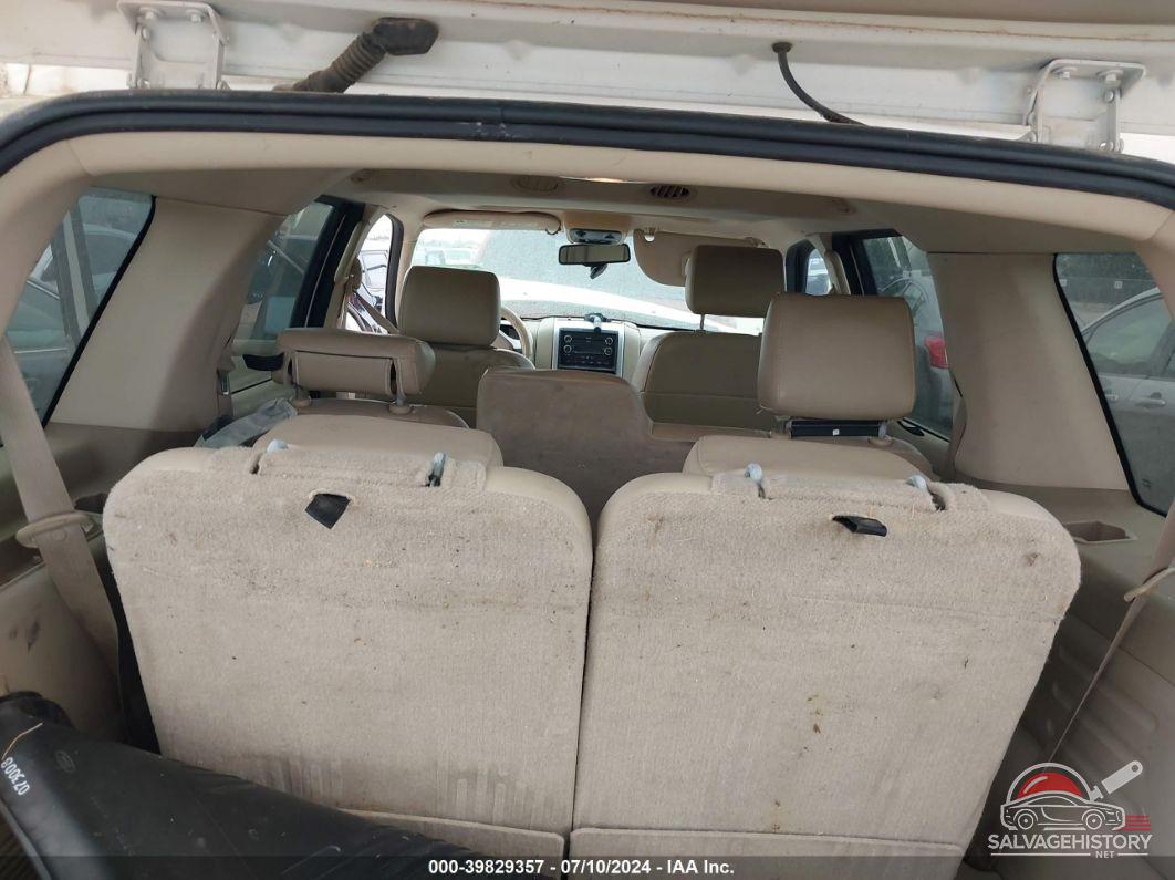 4M2EU388X8UJ07254 2008 MERCURY MOUNTAINEER photo no. 8