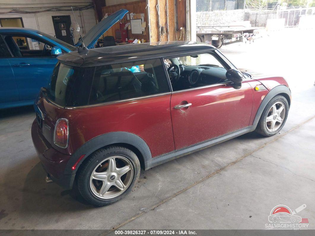 WMWMF33558TT60817 2008 MINI COOPER photo no. 4