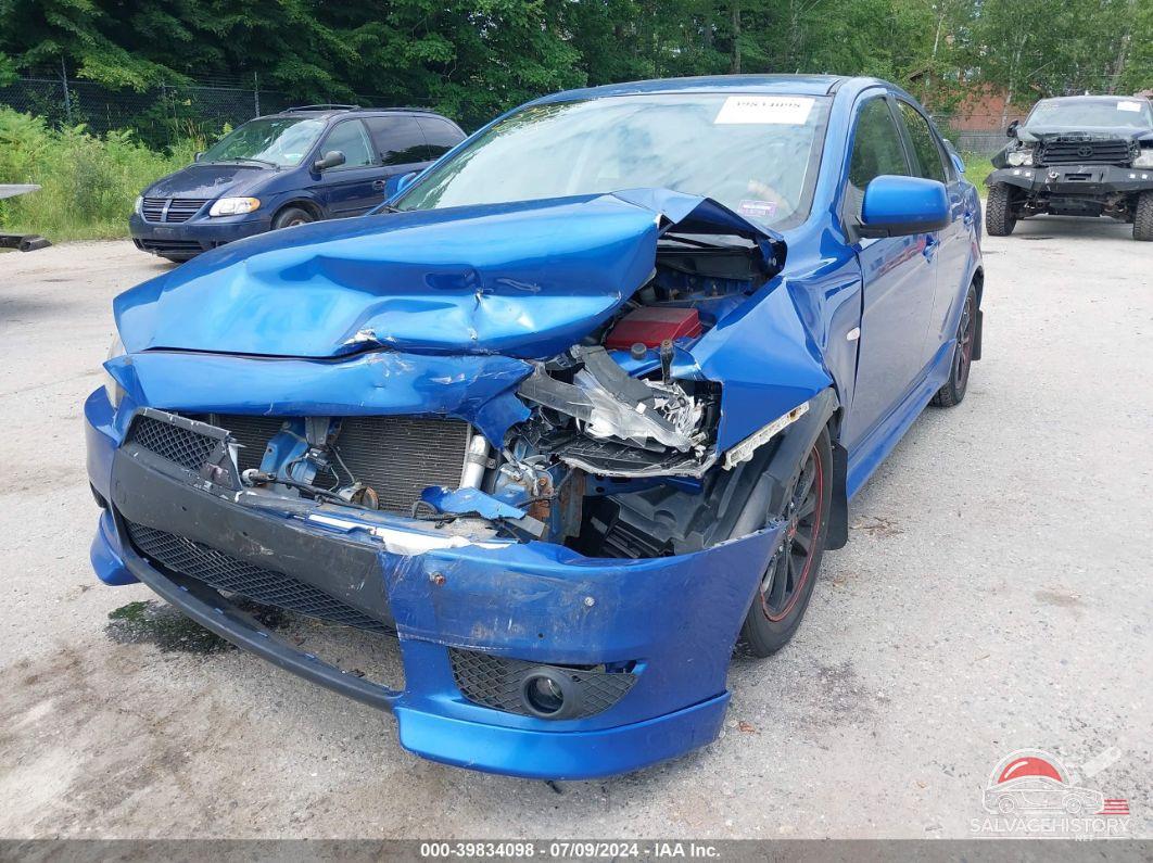 JA32U2FU1AU013156 2010 MITSUBISHI LANCER photo no. 6