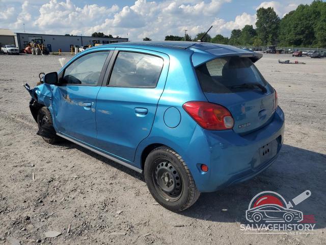 ML32A3HJ3FH037612 2015 MITSUBISHI MIRAGE photo no. 2
