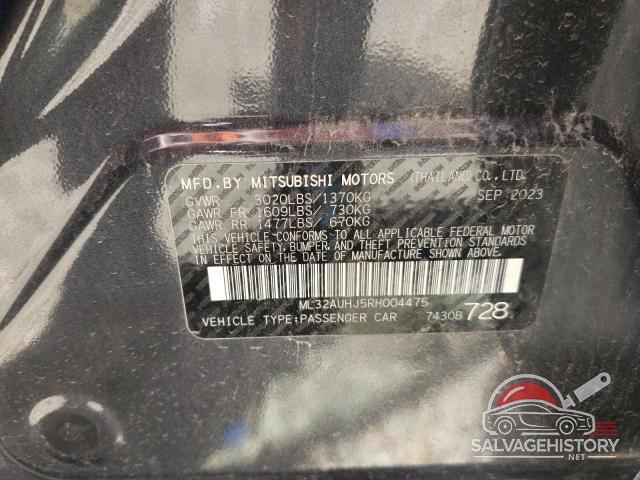 ML32AUHJ5RH004475 2024 MITSUBISHI MIRAGE photo no. 12