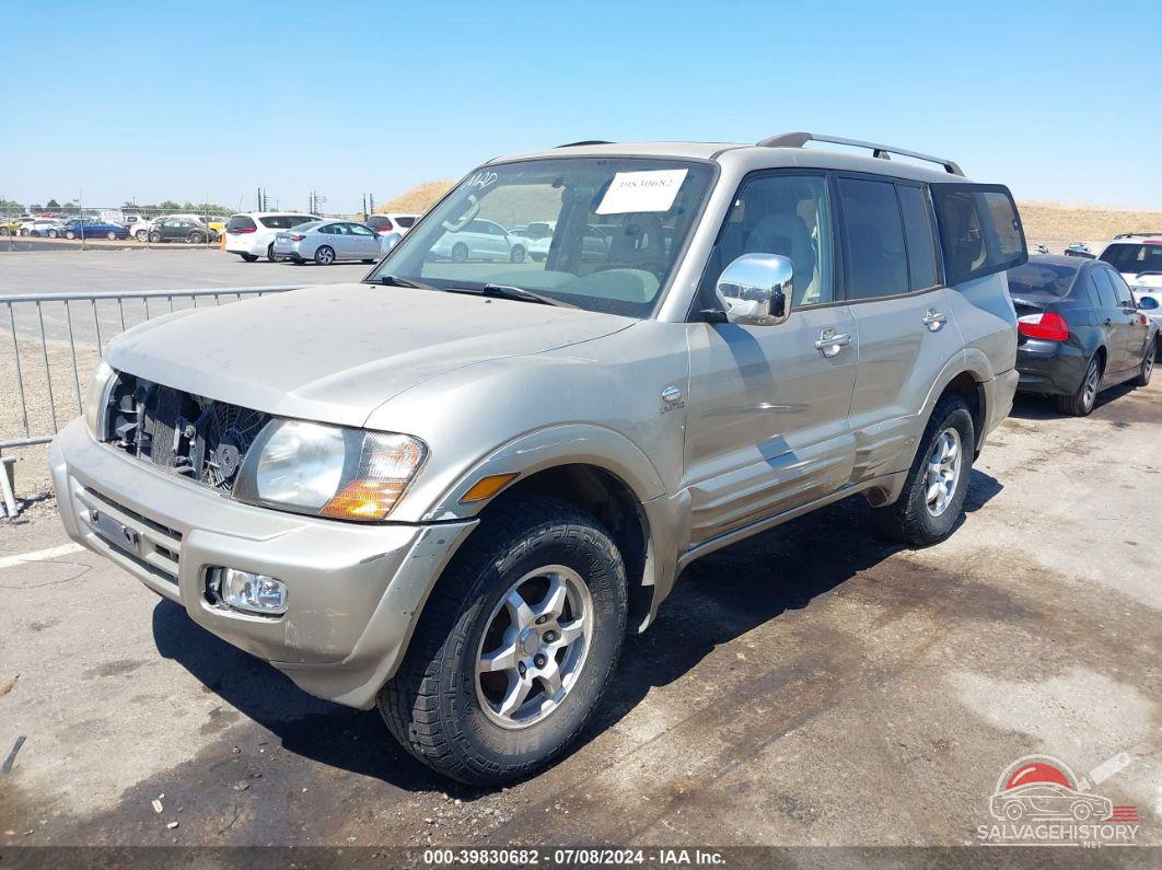 JA4MW51R01J030809 2001 MITSUBISHI MONTERO photo no. 2