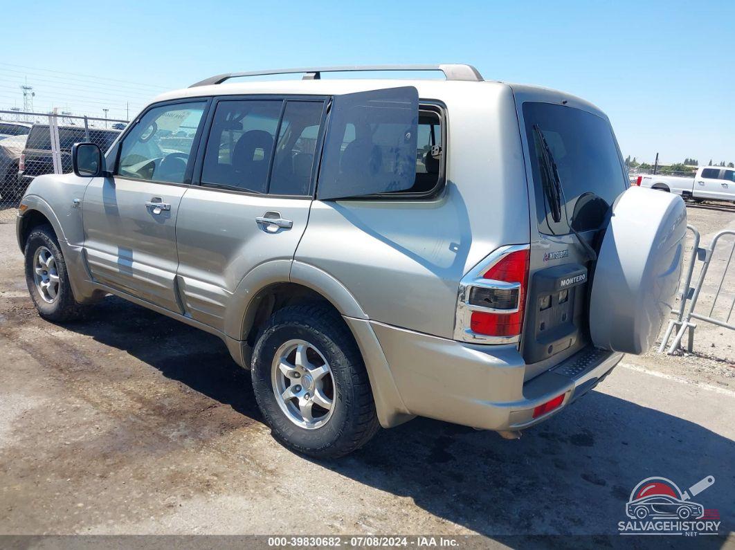 JA4MW51R01J030809 2001 MITSUBISHI MONTERO photo no. 3