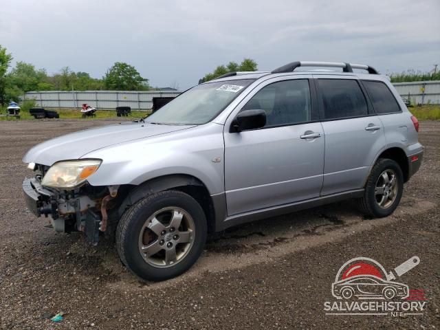 JA4LX31F66U048787 2006 MITSUBISHI OUTLANDER photo no. 9