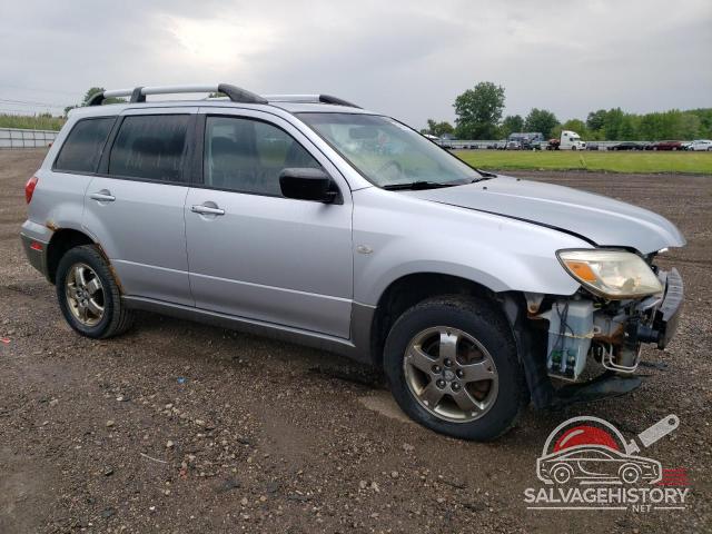JA4LX31F66U048787 2006 MITSUBISHI OUTLANDER photo no. 4