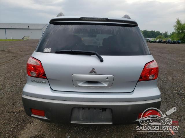 JA4LX31F66U048787 2006 MITSUBISHI OUTLANDER photo no. 6