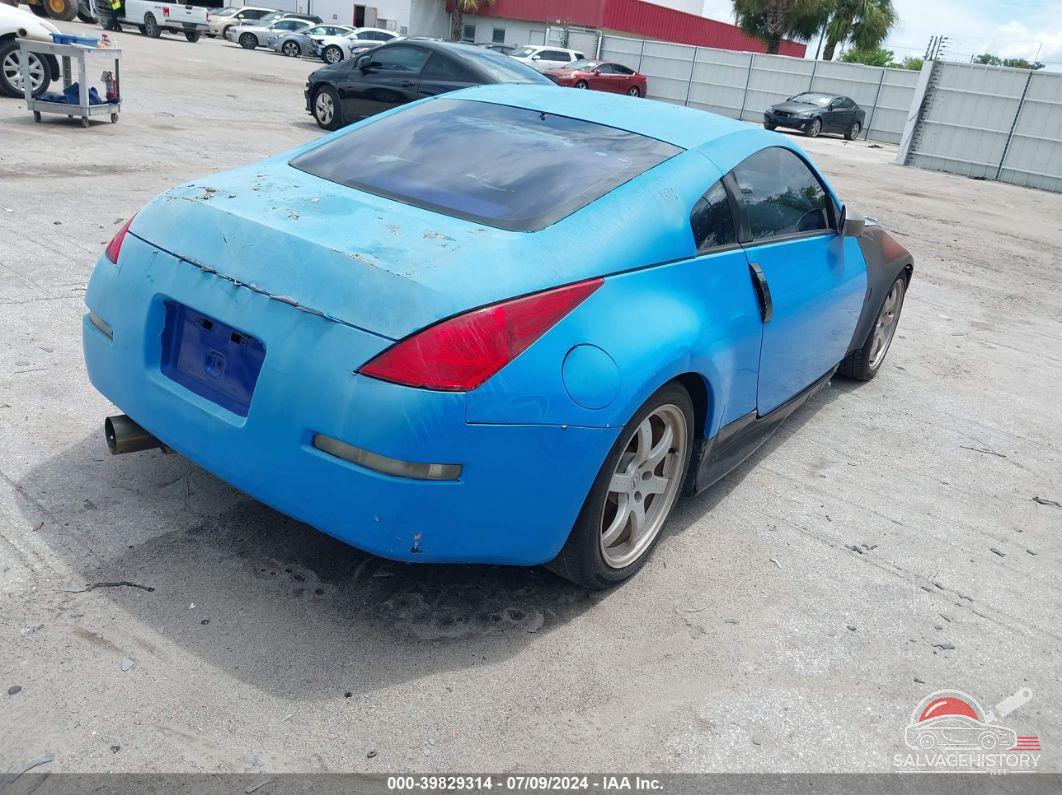 JN1AZ34E13T015176 2003 NISSAN 350Z photo no. 4