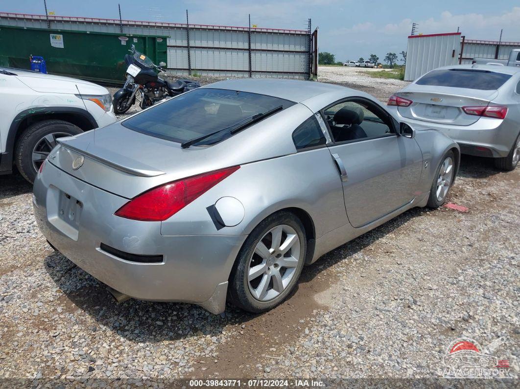 JN1AZ34E63T011446 2003 NISSAN 350Z photo no. 4
