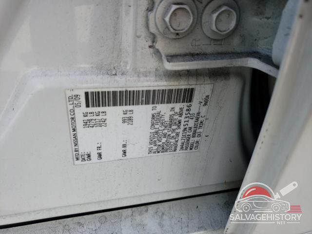 1N4AL21E19N513586 2009 NISSAN ALTIMA photo no. 12