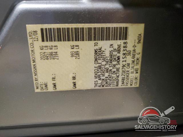 1N4BL21E79C158388 2009 NISSAN ALTIMA photo no. 12