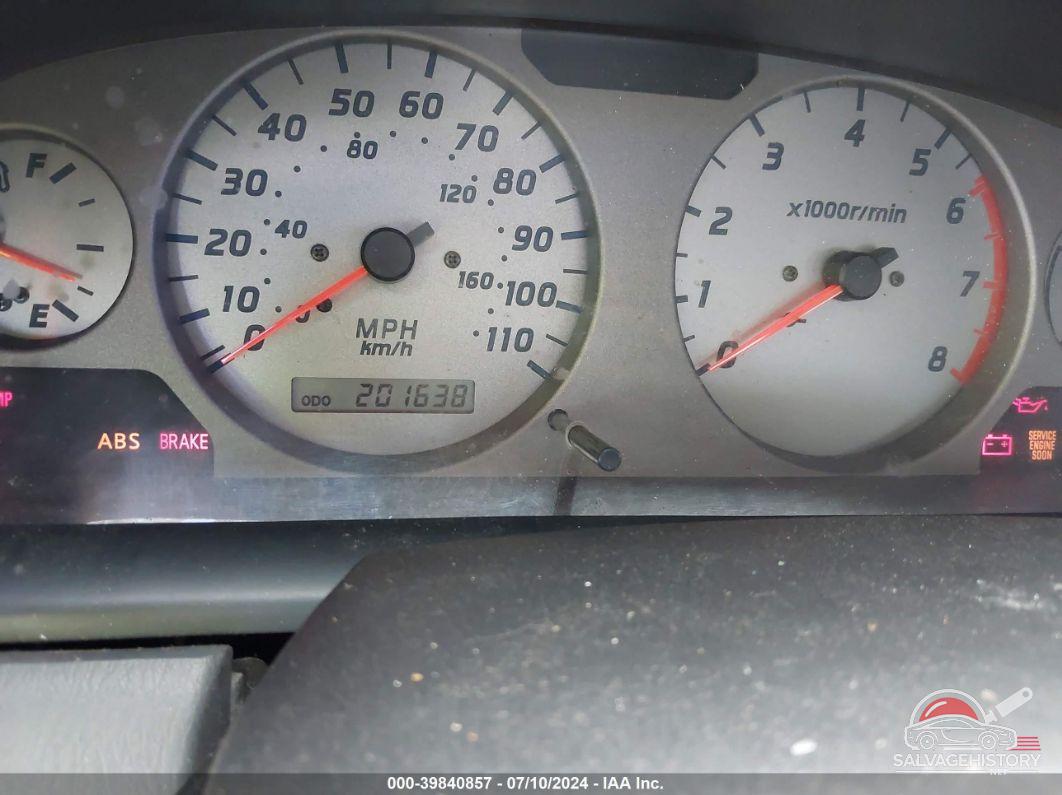 1N6ED27Y01C321633 2001 NISSAN FRONTIER 4WD photo no. 7