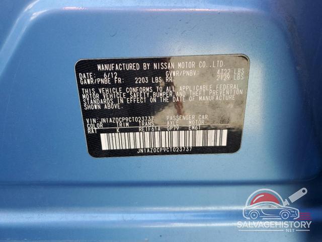 JN1AZ0CP9CT023737 2012 NISSAN LEAF photo no. 12