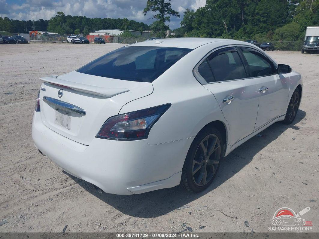 1N4AA5AP2EC907502 2014 NISSAN MAXIMA photo no. 4
