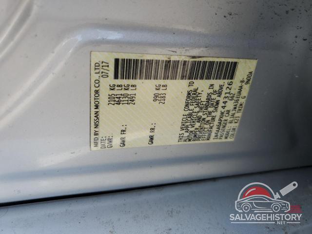 1N4AA6APXHC443126 2017 NISSAN MAXIMA photo no. 12