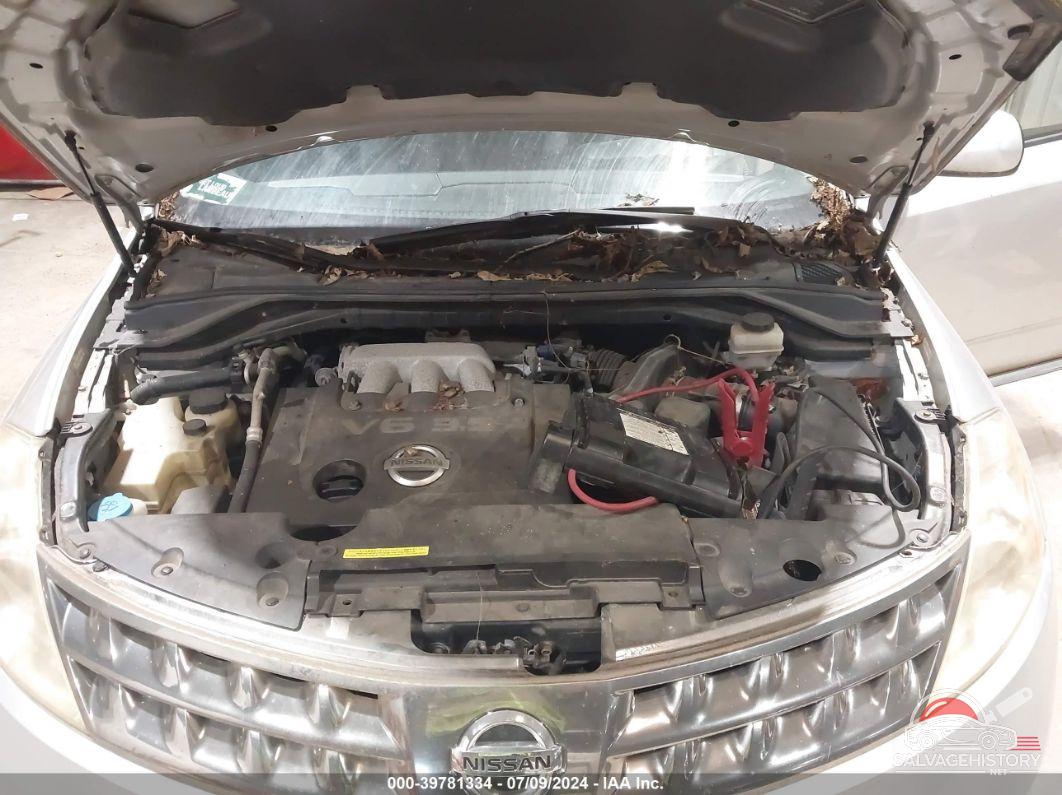 JN8AZ08W27W605927 2007 NISSAN MURANO photo no. 8